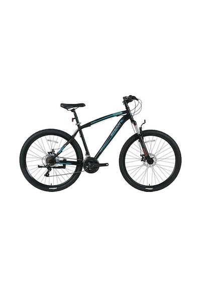 Bisan Mts 4600 Erkek Dağ Bisikleti 48cm Md 29 Jant 21 Vites Mat Siyah Yeşil Siyah
