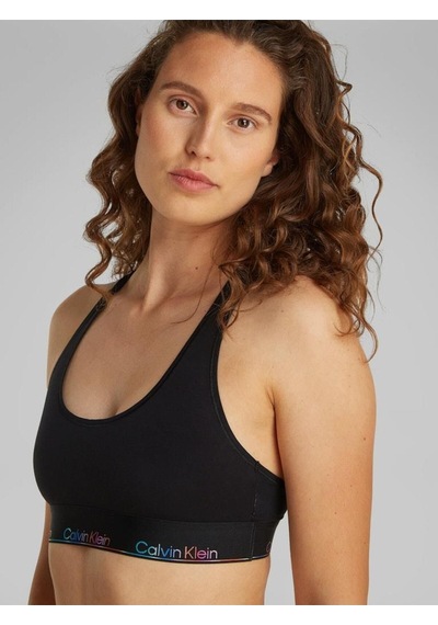 Calvin Klein Kadın Sporcu Sütyeni-lv00qf8187 Siyah