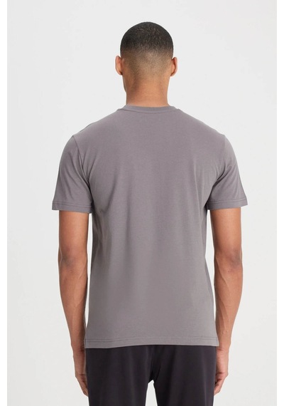 Lee Erkek T-shirt Antrasit L60ufq003 24ymc8000248 Mc80002 Antrasit