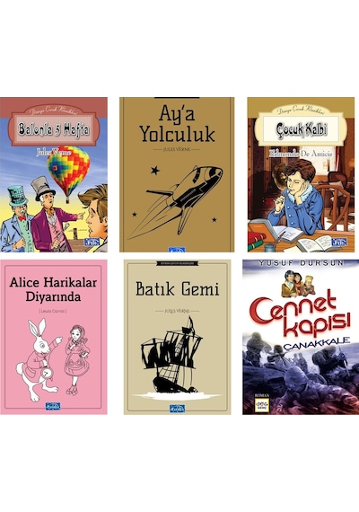Cennet Kapısı Çanakkale 6 Kitap Set