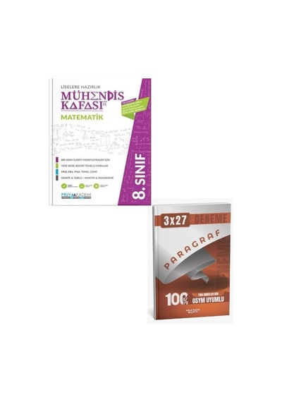 Pruva 2027 8. Sınıf Matematik Mühendis Kafası+ Anka Paragraf