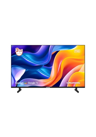 Grundig 43GQF6100 43" 109 Ekran Uydu Alıcılı Full HD Google Smart QLED TV
