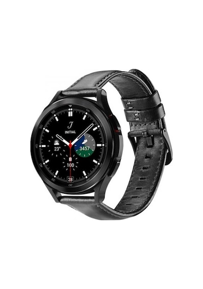 Coofbe Hermes Loop Samsung Uyumlu Galaxy Watch 20MM ve Huawei GT2-GT3-Magic 2 42MM İçin Deri Kayış Kordon