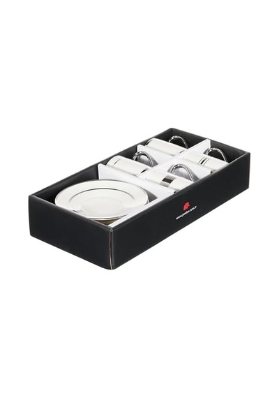 Luces Platin 4 Kişilik Kahve Fincan Takımı Acı Kahve