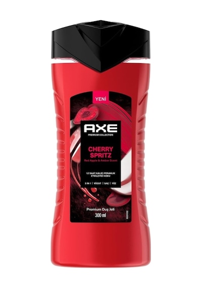 Axe Premium Collection Duş Jeli Cherry Spritz 3 İn 1 Vücut Saç Yüz 300 Ml 285 ML