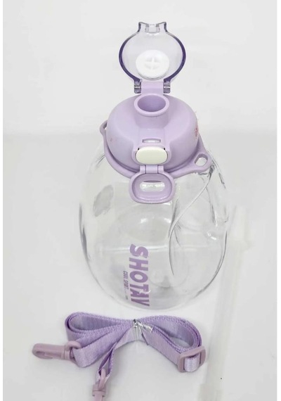 Shotay Hippo Su Matarası Xl Tritan Mor 1300ml Mor