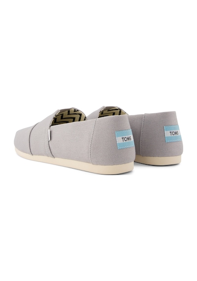 Espadril / Keten Erkek 10020857 Toms Alpargata Recycled Cotton Canvas Drizzle Grey Grey Gri