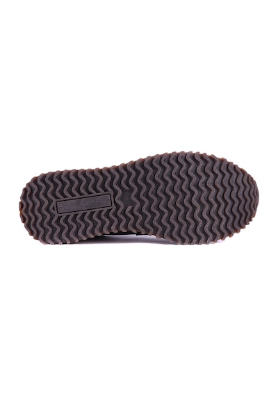 Shoetyle - Hakiki Nubuk Deri Kahverengi Erkek Sneaker - 666-02-18-1455 Kahve Rengi