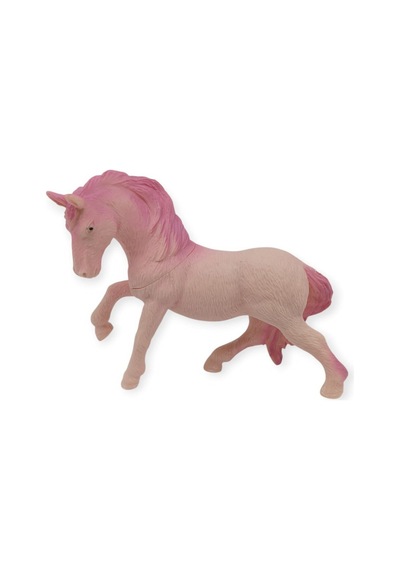 Çiftlik Hayvanları Serisi - Yarış Atı 12 Cm - Pembe Lisinya