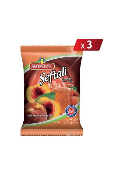 Altıncezve Şeftali Aromalı İçecek Tozu 3 x 250 G