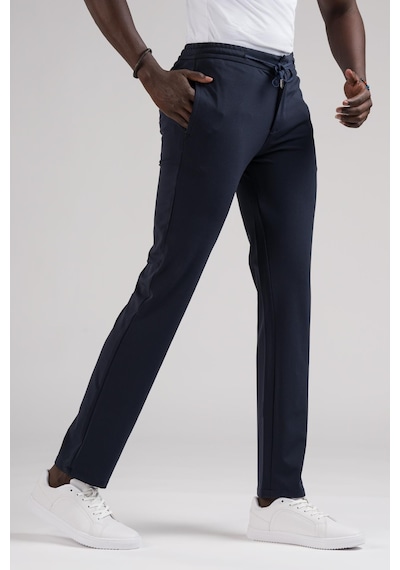 Paul Martin Slimfit Beli Lastikli Ve İplikli Full Likralı Yazlık Jogger Pantolon 001