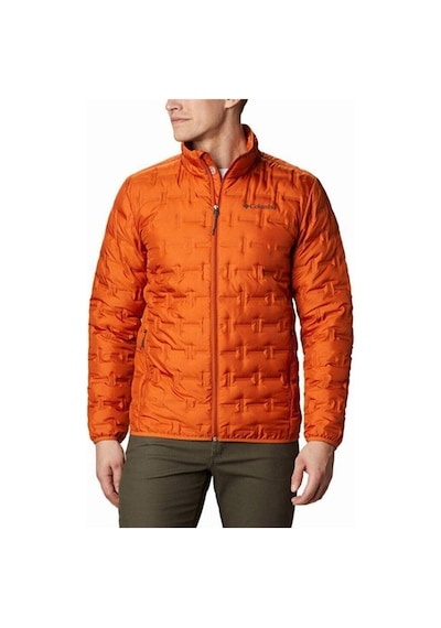 Columbia Wo0955-820 Delta Rıdge Down Jacket Erkek Outdoor WO0955-820-R1840 Turuncu