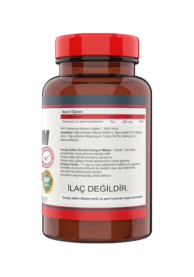Nevfix Selenyum 200 Mcg 120 Tablet X 3 Kutu 360 Tablet
