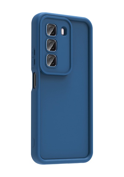 Zore İnfinix Hot 50 4g Kılıf Kamera Korumalı Omsy Ananas Kapak - Siyah