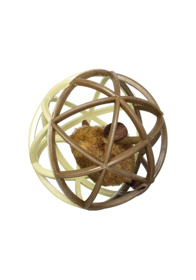 Pet Zone Ball Of Furry İnteraktif Kedi Otlu Sesli Kedi Oyuncağı