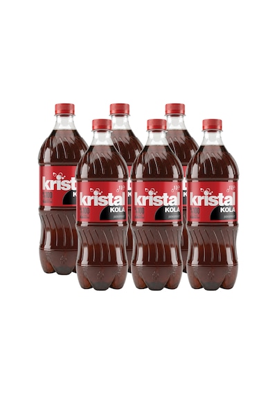 Kristal Kola Şekersiz Gazlı İçecek 1 L 6'lı
