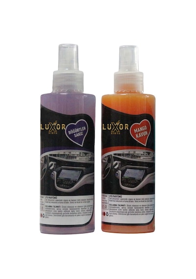 Luxor Kimya Böğürtlen Sakız ve Mango Kavun Oto Kokusu 2 x 200 ML