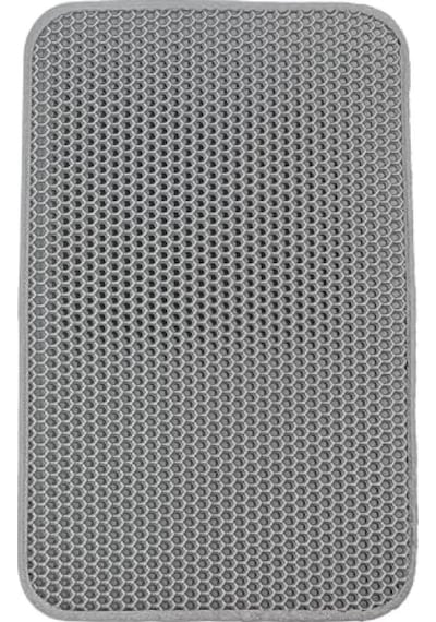 Çift Katmanlı Kedi Kumu Paspası 54 45 Cm 21 x 21