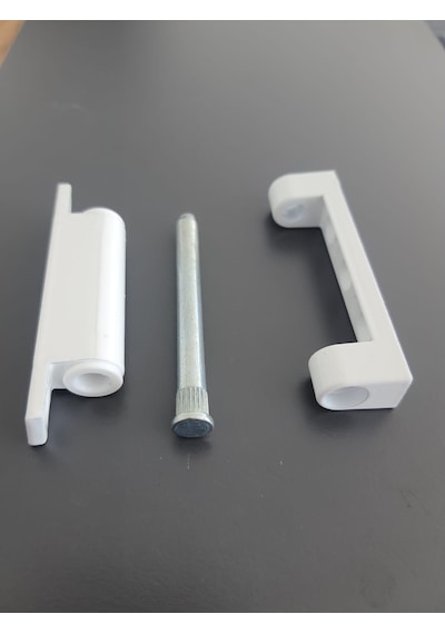 75 Mm Beyaz Pvc Pimapen Pencere Menteşesi 10 Adet