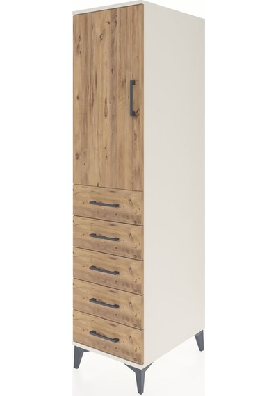 Kronos Dolap 2 Raflı 5 Çekmeceli Tek Kapaklı 44x59x182 Aytaşı... Aytaşı Kronos Dolap 2 Raflı 5 Çekmeceli Tek Kapaklı 44x59x182 Aytaşı... Aytaşı