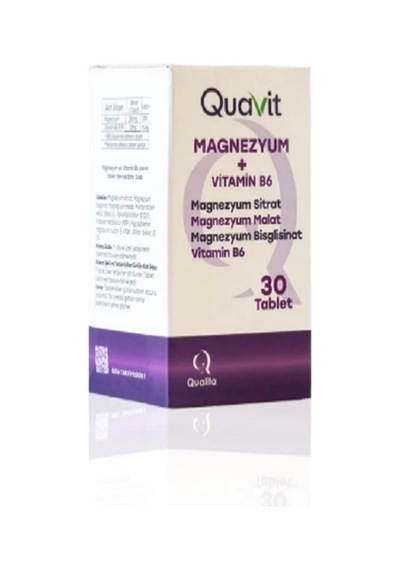 Qualita Quavit B6 Magnezyum 30 Tablet