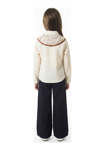 Xo Kids Kız Çocuk 3lu Alt Üst Takım 7-14 Yaş 3904-4904 Bej