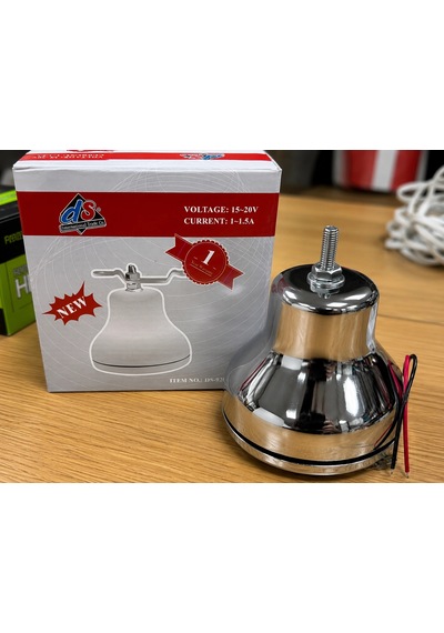 12v Elektrikli Çan Korna Krom Universal Araç Kornası