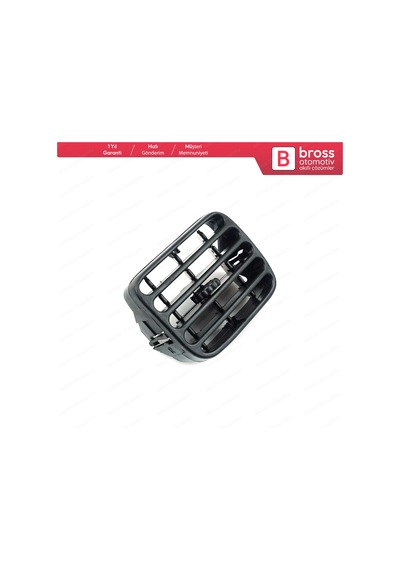 Clio 2 Symbol için Havalandırma Izgarası Sağ Siyah 7702258280 N11.3806