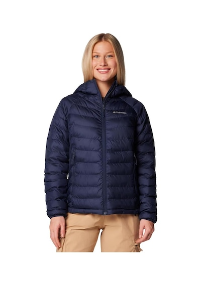 Helly Hansen Columbia Powder Lite Iı Hooded Kadın Mont Lacivert