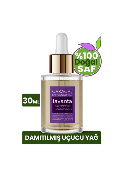 Caracal Saf Lavanta Uçucu Yağı Doğal Lavanta Yağı 30 ML