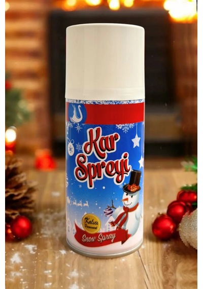 Yılbaşı Yapay Kalıcı Kar Spreyi Beyaz 150 Ml 10 Adet