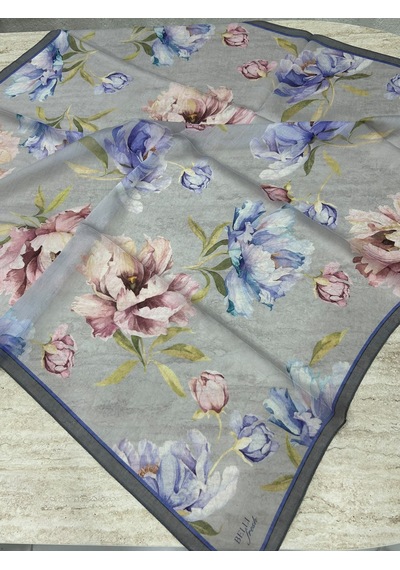 Zeylin Belli Fresh Rozy Eşarp 5286-14 Çok Renkli