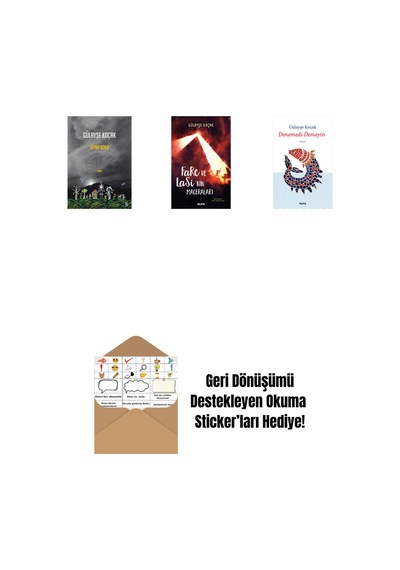 Siyah Koku + Fare Ve Lasi'nin Maceraları + Denemedi Demeyin + Okuma Sticker'ları