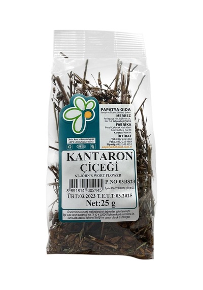 Papatya Gıda Kantaron Çiçeği 25 G