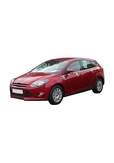 Ford Focus 3 Hb Cam Alt Çıtası Kromu Nikelajı 2011-2018