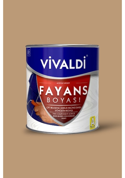 Fayans Boyası - Astar Ve Vernik Gerektirmeyen Boya - Sınırsız Renk 1 Kg 1 L