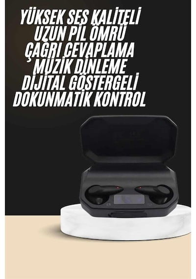 Kulak - 297 - İçi Bluetooth Kulaklık Rgb Işıklı Çift Mikrofonlu İos/android Uyumlu - Csmo-tex - Bt 5.2
