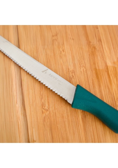 Aryıldız Primo Domates Bıçağı Yeşil 10 Cm Renkli