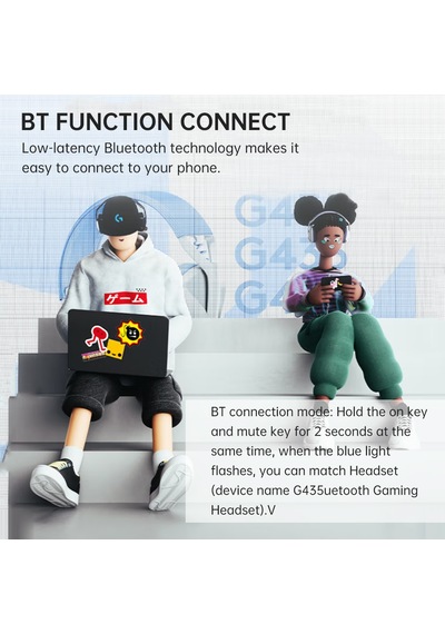 Logitech G435 Kablosuz Kulak Üstü Kulaklık