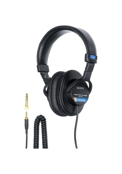 Sony Mdr-7506 Profesyonel Kapalı Tip Stüdyo Kulaklık 40mm Diyafram, 3.5mm & Mini Stereo Jack