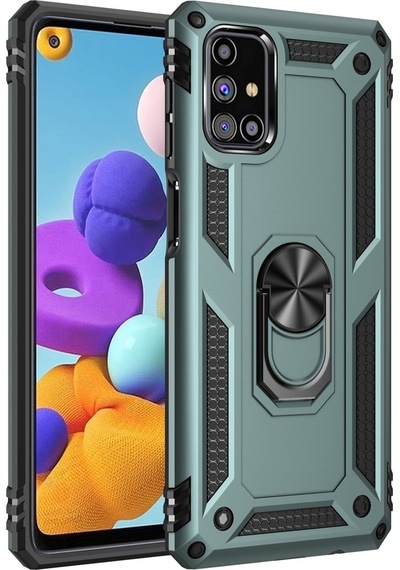Samsung Uyumlu Galaxy M51 Kilif Zirhli Miknatisli Standli Tank Kapak 399067527
