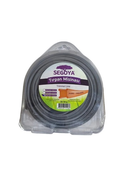 Segoya Ot Biçme Misinası 4.00 Mm 33 M Gri 4 Köşe