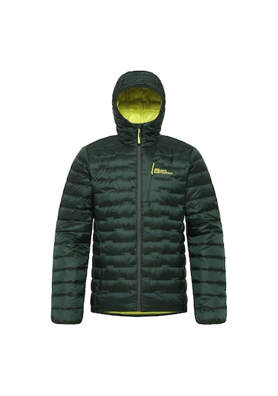 Jack Wolfskin Jack Wolfskın Jack Wolfskın Erkek Outdoor Montu Passamani Down Yeşil Kapüşonlu 4161 Yeşil