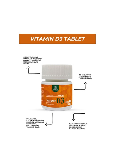 D3 Tablet 60 Tab