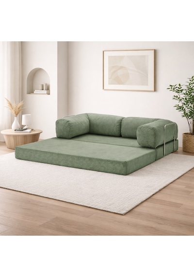 Nestime 200x100 Comfortnest Kanepe / Aktivite Koltuğu / Yatak 50 Dns Dayanıklı Orta Sert Sünger, Çıkarılabilir Kılıf, Pati Dostu Fitilli Kadife Kumaş Yeşil Nestime 200x100 Comfortnest Kanepe / Aktivite Koltuğu / Yatak 50 Dns Dayanıklı Orta Sert Sünger, Çıkarılabilir Kılıf, Pati Dostu Fitilli Kadife Kumaş Yeşil