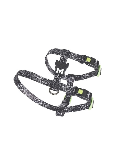 M-pets Urban Style Black/white Active Köpek Göğüs Tasması Xs Çok Renkli