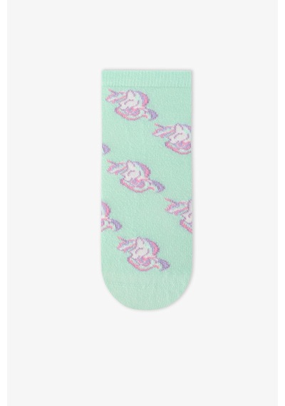 Penti Renkli Kız Çocuk Cutie Unicorn 4'lü Soket Çorap