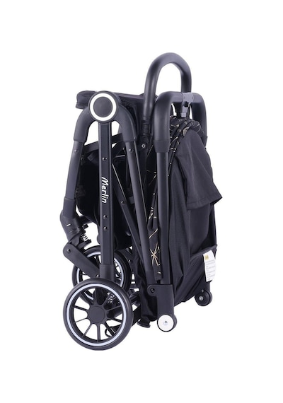 Baby Storch - Merlin Model Compact Bebek Arabası Kabin Boy - Siyah