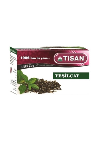 Yeşil Çay Tisan Sallama Yeşilçay 20 Süzen Poşet