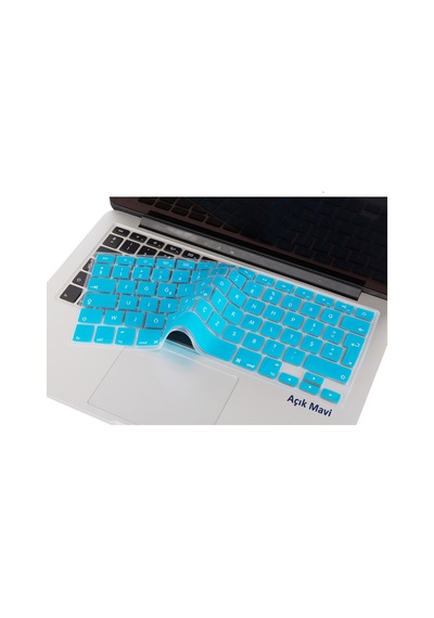 Apple Uyumlu MacBook Air Pro Klavye Koruyucu 13-15-17inc F Türkçe Daktilo Tip